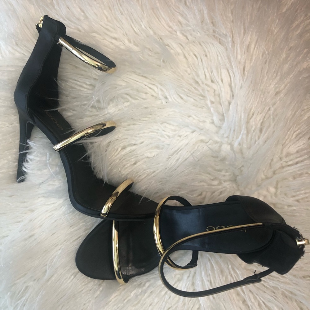 bebe Berdine Strappy Stiletto Sandal